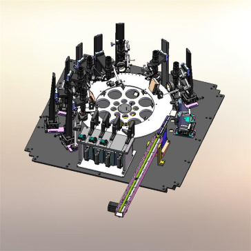 A6 电感CCD外观检测机 工程图