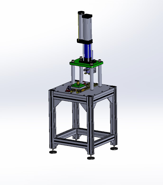 A5 检波器壳体增压铆盖机