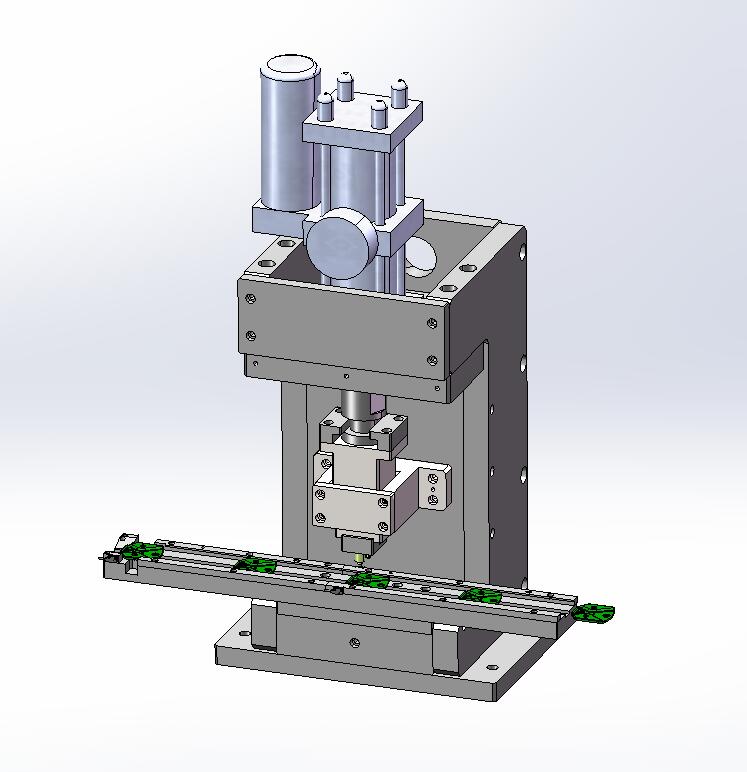 A15 10T工字形气动增压缸压床