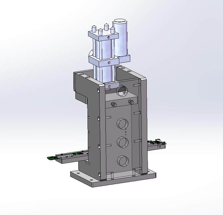 A15 10T工字形气动增压缸压床