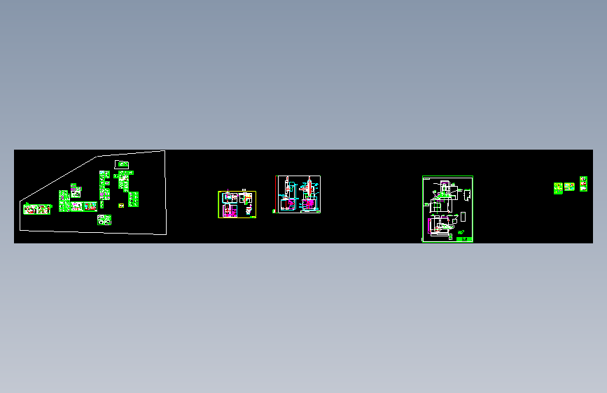 数控立车机床设计CAD图纸