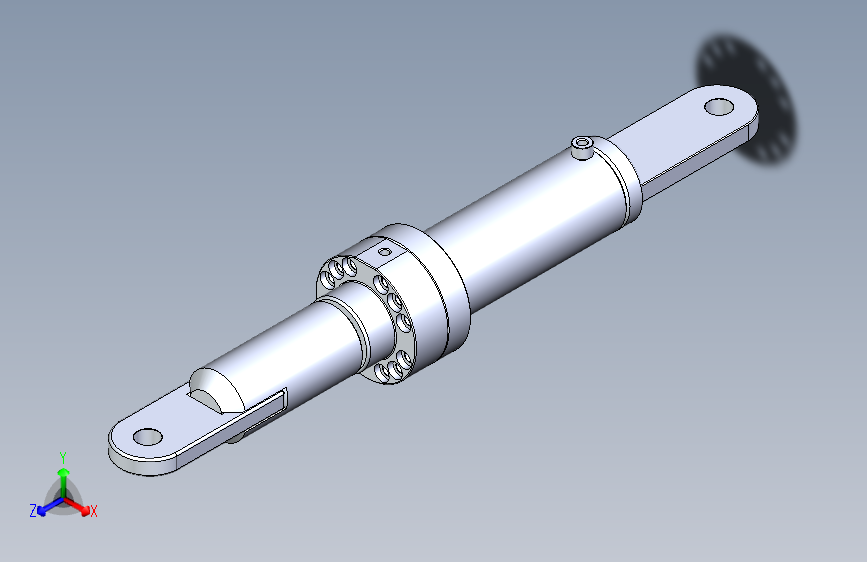 双作用液压缸（重型）（带氟橡胶密封）140x80x400 毫米