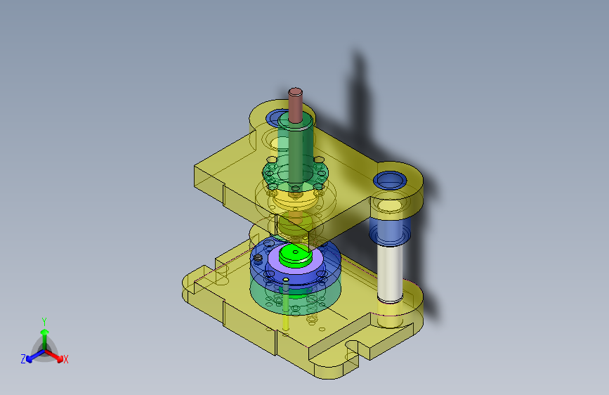 落料拉伸复合模
