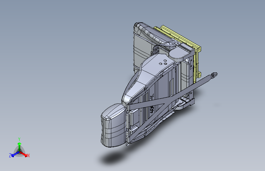 汽车座椅模型设计图纸431315