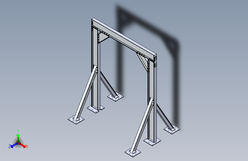 吊装支架模型860664