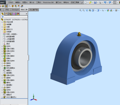 UCPA200系列带座轴承(带座外球面轴承)249680