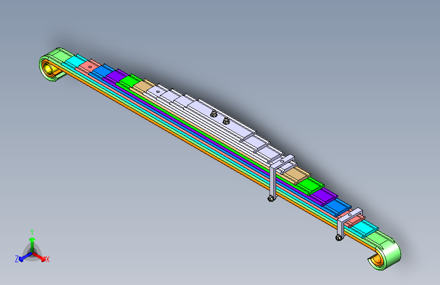 EQ1092F19D型长头柴油载货汽车后悬设计235005