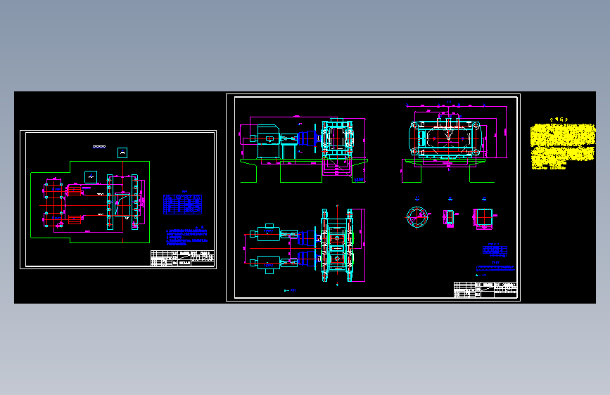 CDG170100熟料辊压机总图61708
