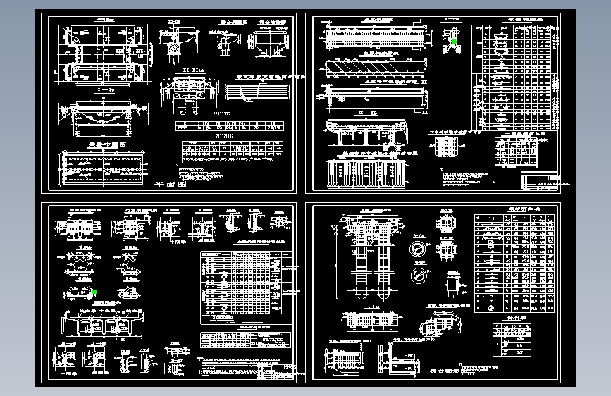 13m装配式钢筋砼T形梁桥农桥结构钢筋图1240996