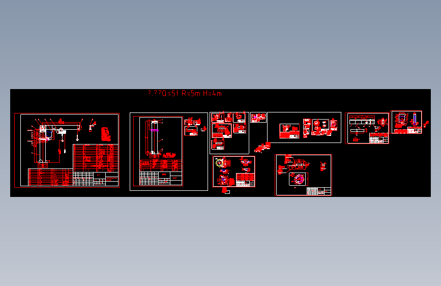 5T悬臂吊起重机1356670