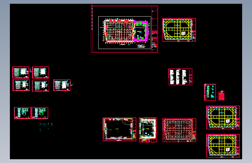 SMW工法桩加两道混凝土内支撑深基坑支护施工图377087