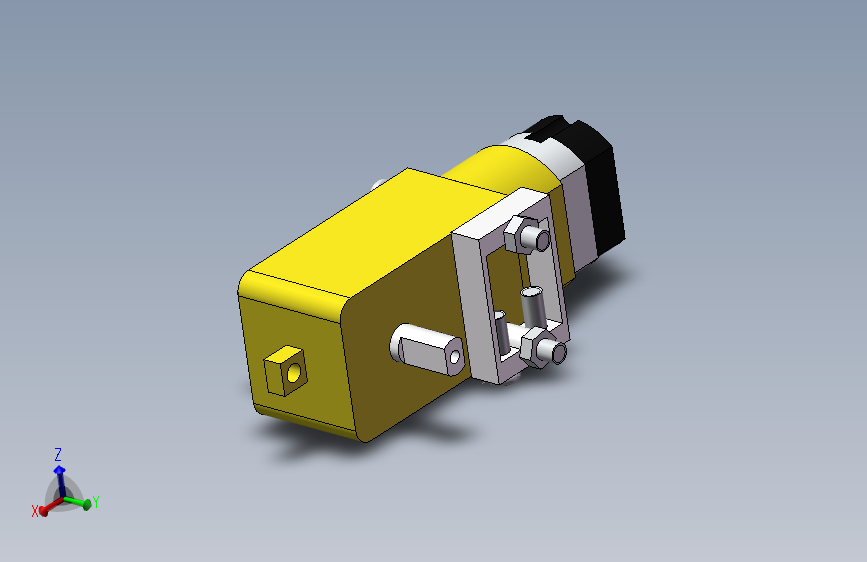 TT电机及其马达支架1198560