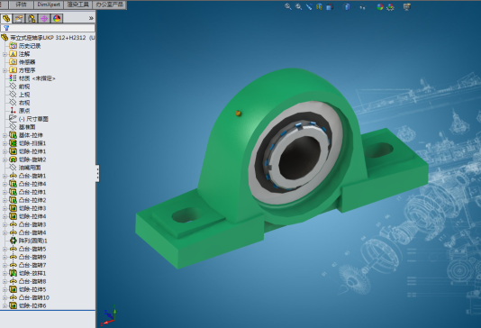UKP300系列带座轴承(带座外球面轴承)272640