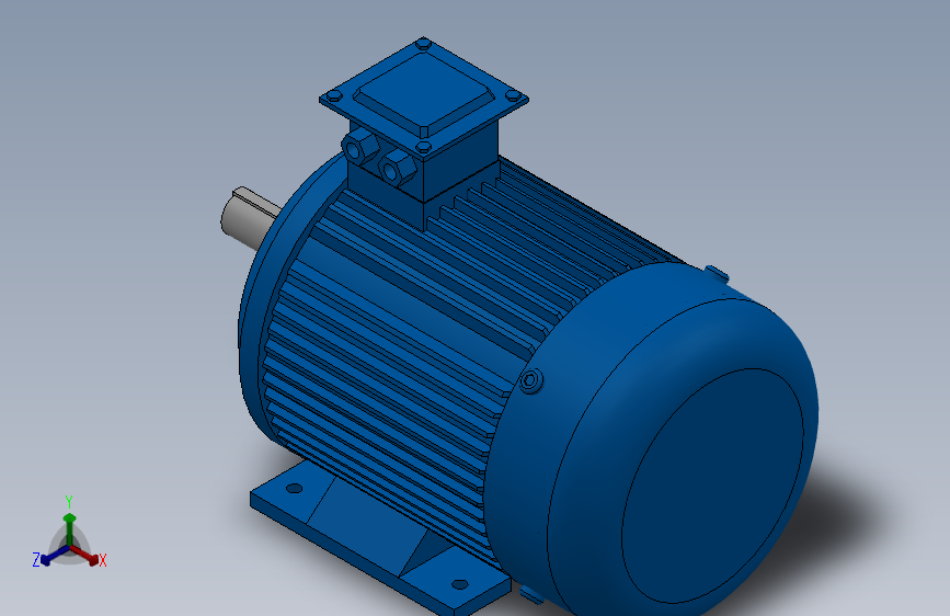 Y系列三相异步电动机 电动机模型846544