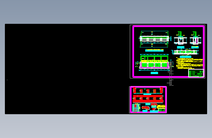 泵站挖斗式清污机捞渣机结构详图964142