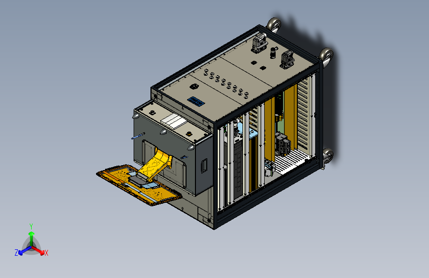 测试机柜设计模型1712511