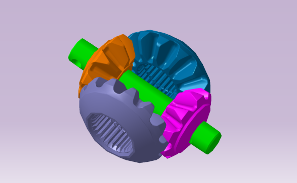 差速器差速齿轮设计
