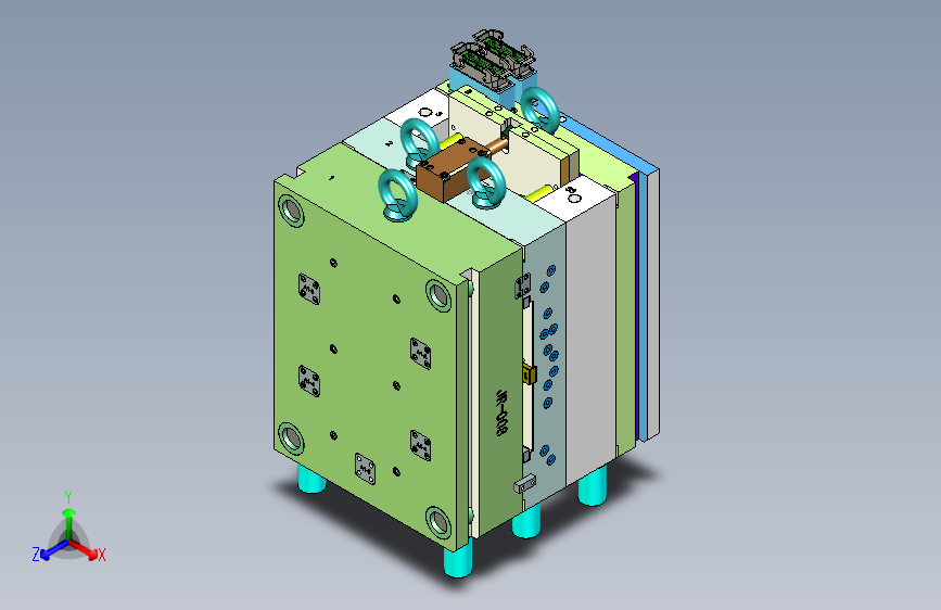 产品倒装出模热流道575579