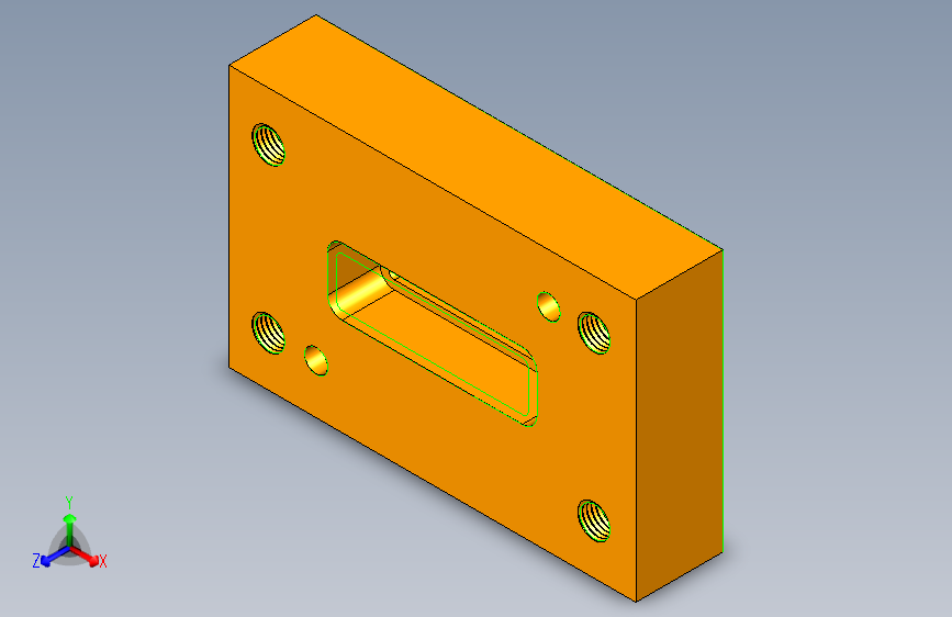 冲裁模UG图 636004