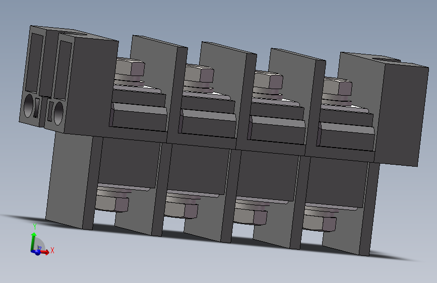 大电流穿墙式接线端子352853