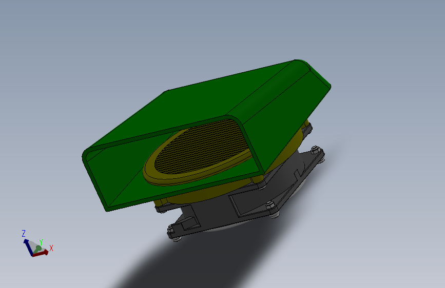 带定向罩排风机847525