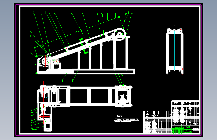 带式输送机倾斜20°622269