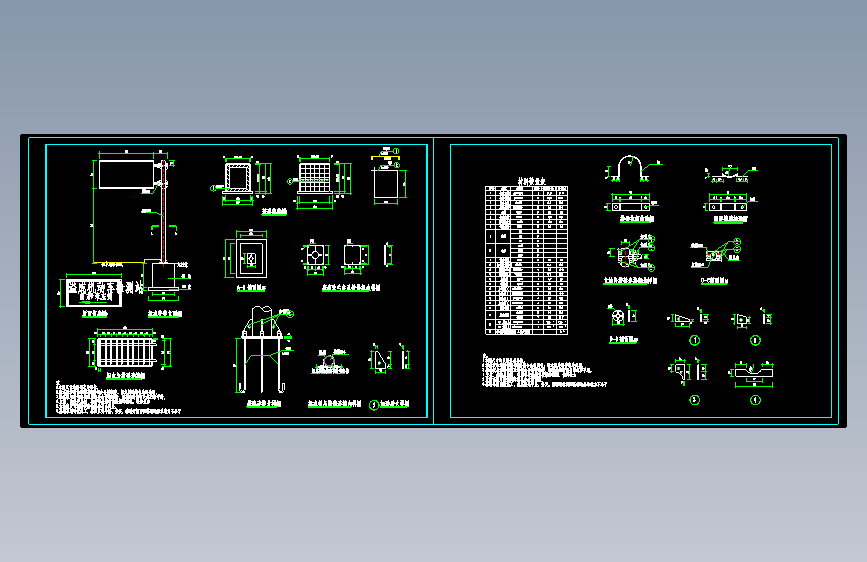 单悬臂标志结构设计图33_t31101047