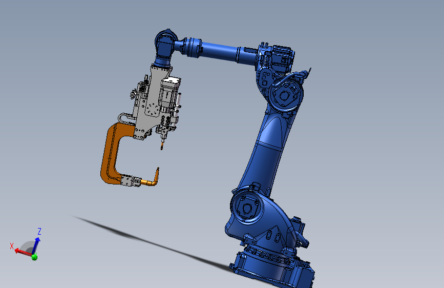 点焊安川M165机器人带焊枪743291