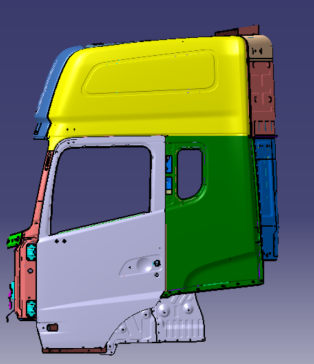 东风重卡驾驶室1317431