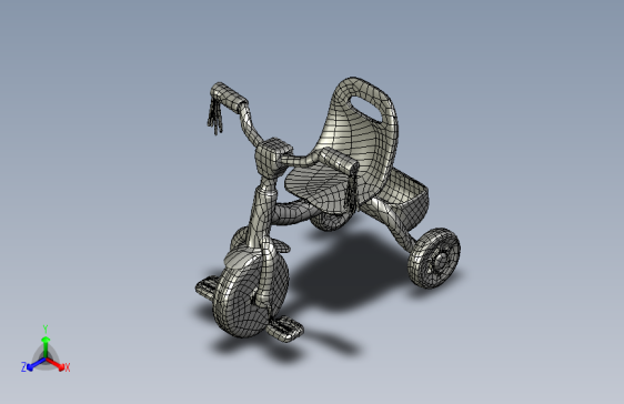 儿童脚踏车模型1755588