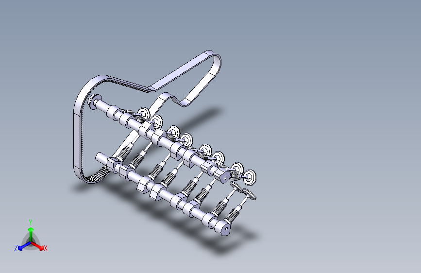 发动机配气机构+曲柄连杆机构309130