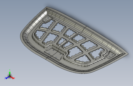 发动机罩内外板1463777