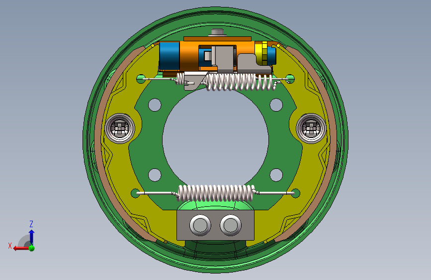 鼓刹三维模型 1348424