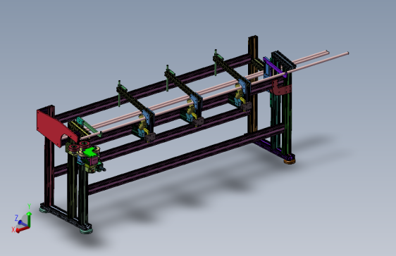 管材、棒料逐个出料、送料料架（上料架）1626103