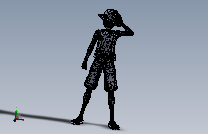 海贼王路飞模型964209