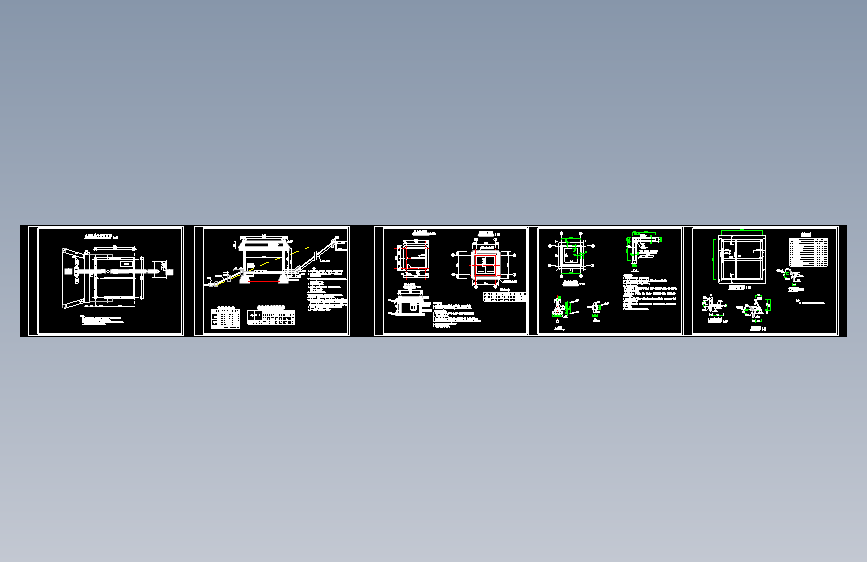 河道取水泵站结构图1092757
