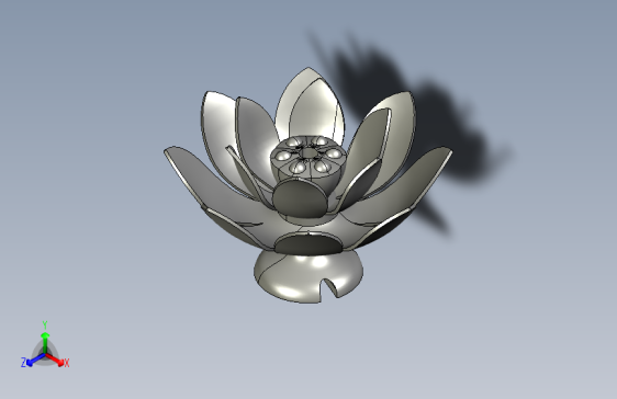 荷花（可装1个led）1125184