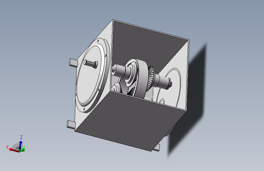 机械摩擦无极变速设计CATIA三维模型设计687226
