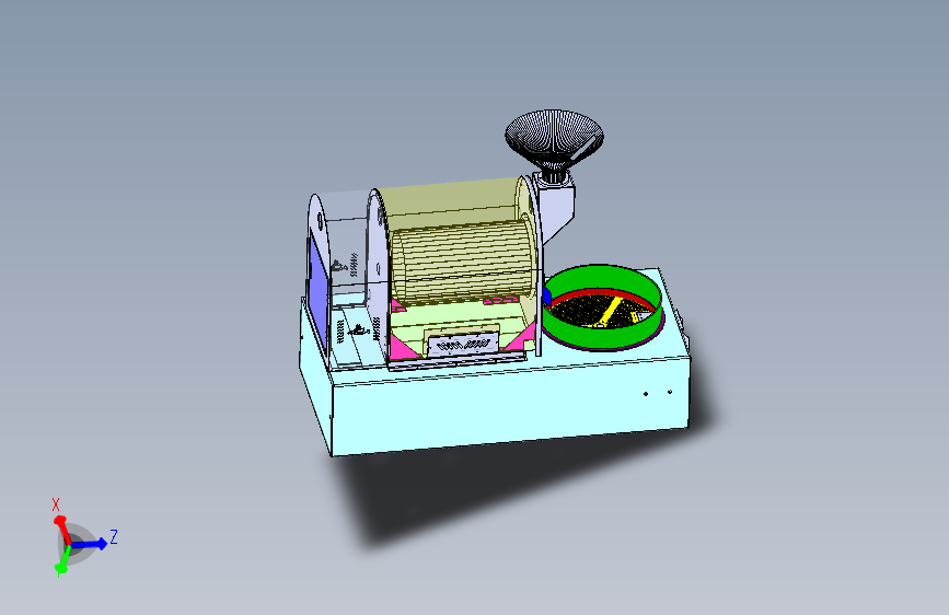 咖啡烘焙机设计三维模型1369623