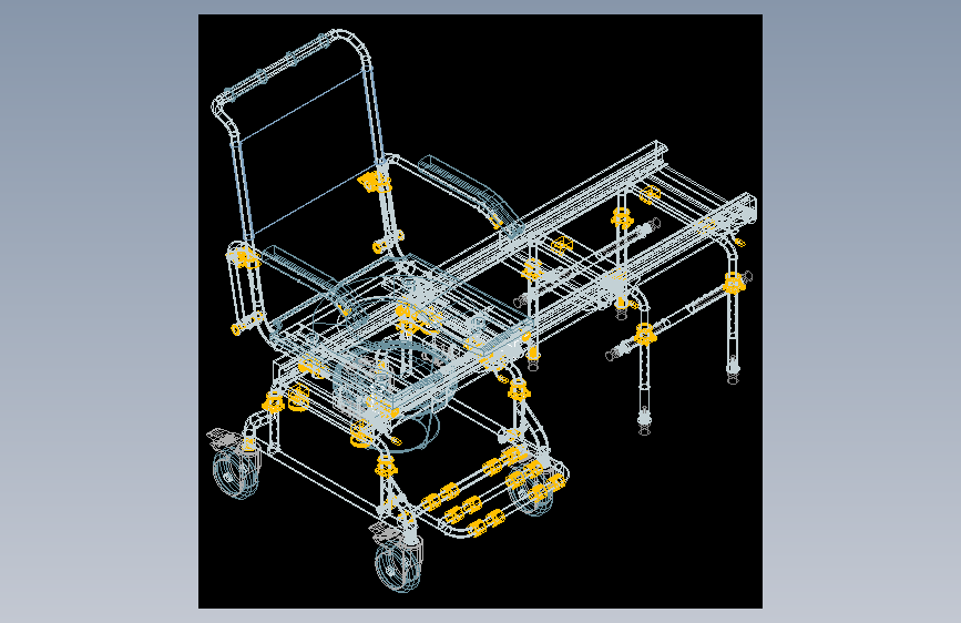 可滑动轨道马桶椅95761