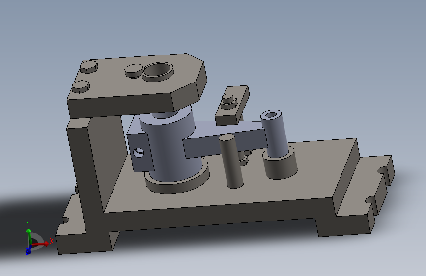 连杆加工工艺及钻孔夹具设计含SW三维 中心距100 1684973