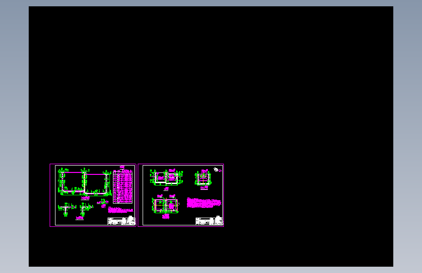 某果蔬食品厂果汁污水处理工程全套CAD图224711