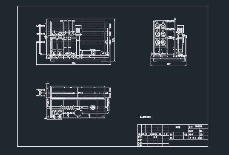 纳滤设备设计图纸1691935