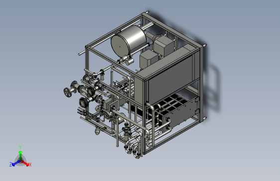 牛奶巴氏杀菌机建模1193983