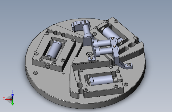 平面三自由度平台1068431