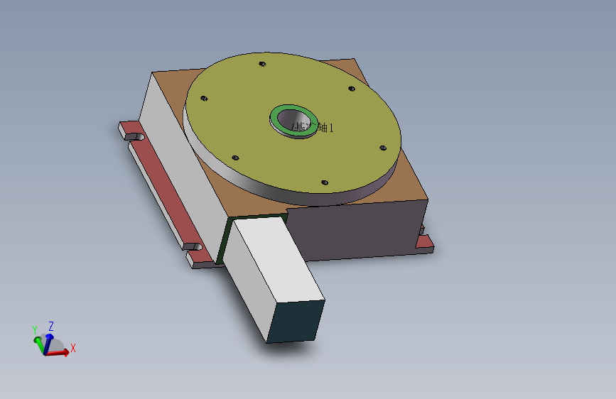 气动分度盘模型382531