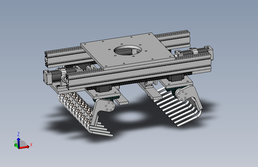 气缸手抓机构653709