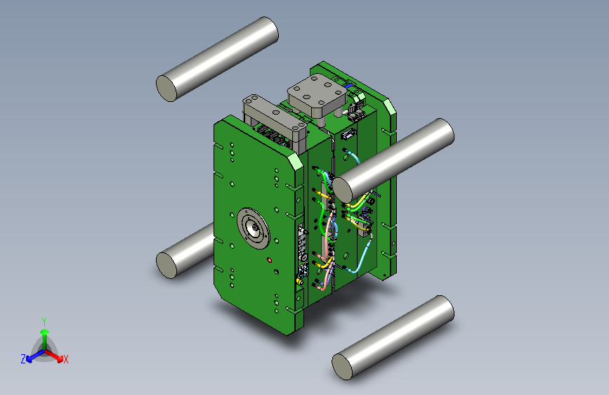 汽车内饰大件注塑模具881693