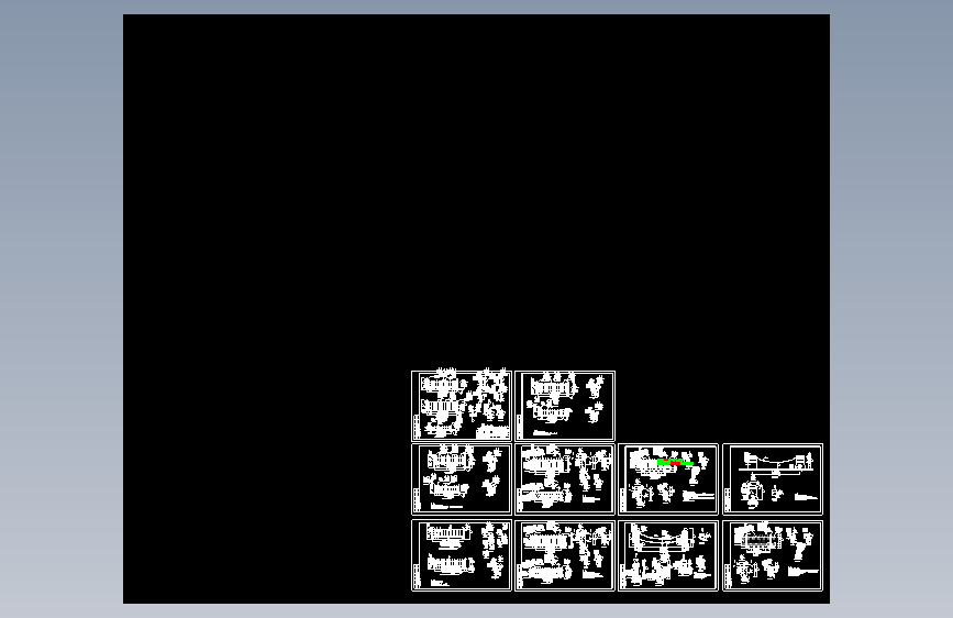 人行道、车行道、绿化带护栏及路障设计图336151