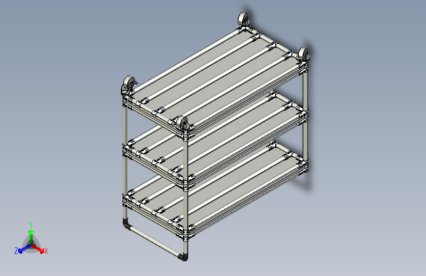 三层线棒小车1088206